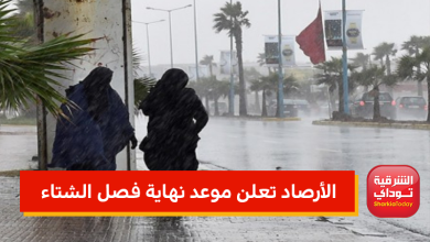 نهاية فصل الشتاء