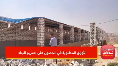 الأوراق المطلوبة في الحصول على تصريح البناء على الأراضي الزراعية 2022 11 البناء على الأراضي الزراعية 2022