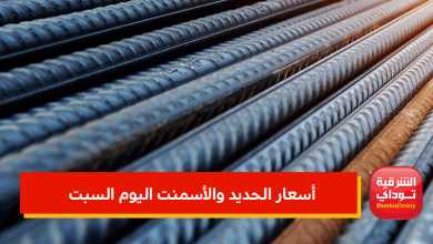 أسعار الحديد والأسمنت اليوم السبت