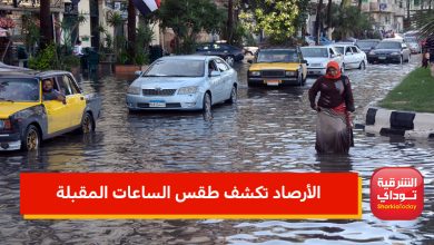 "أمطار رعدية وانخفاض في درجات الحرارة" الأرصاد تكشف طقس الساعات المقبلة 4 اعصيااثصتايؤ