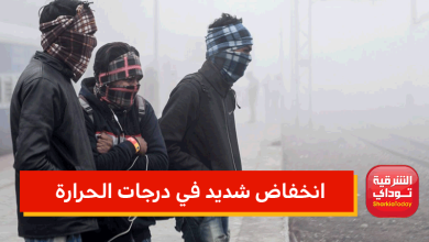 "الشتا راجع" حاله الطقس غدا: انخفاض شديد في درجات الحرارة وأمطار على هذه المناطق 9 انخفاض شديد في درجات الحرارة
