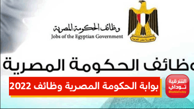 بوابة الحكومة المصرية وظائف 2022 للتقديم بالأوقاف والتعليم والسكة الحديد 9 بوابة الحكومة المصرية وظائف 2022