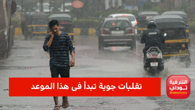 "استعدوا للقادم" الأرصاد تحذر المواطنين من تقلبات جوية تبدأ فى هذا الموعد 12 تقلبات جوية تبدأ فى هذا الموعد