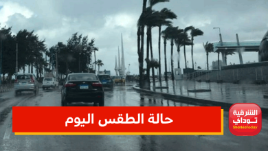 الأرصاد تحذر من حالة الطقس اليوم في مصر 4 حالة الطقس اليوم في مصر
