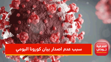 سبب عدم اصدار بيان كورونا اليومي