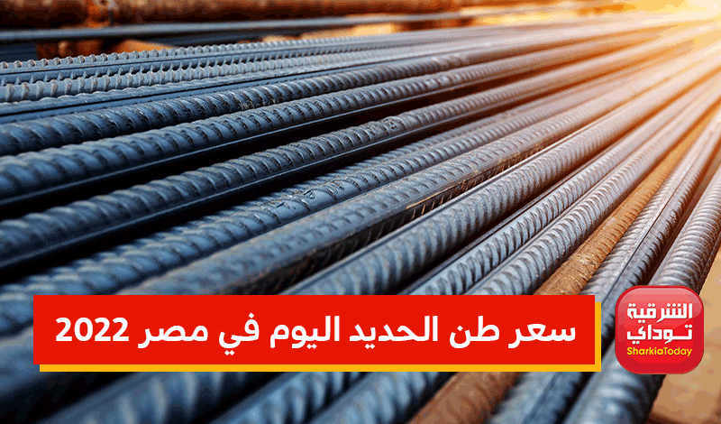 سعر طن الحديد اليوم في مصر 2022