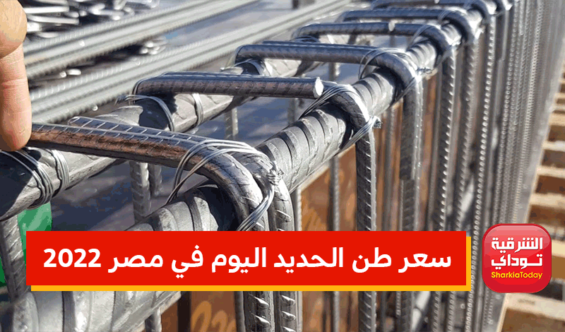 سعر طن الحديد في مصر