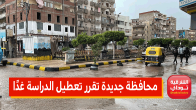 محافظة جديدة تقرر تعطيل الدراسة غدًا الخميس بسبب الأمطار الغزيرة 1 محافظة جديدة تقرر تعطيل الدراسة غدًا