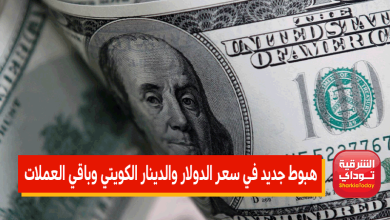 هبوط جديد في سعر الدولار والدينار الكويتي وباقي العملات