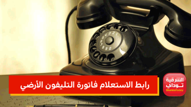 رابط الاستعلام فاتورة التليفون الأرضي شهر أبريل 2022 وموعد غرامة التأخير 2 رابط الاستعلام فاتورة التليفون الأرضي