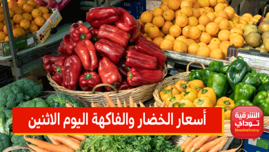 بعد الانخفاض المفاجئ.. ننشر لكم أسعار الخضار والفاكهة اليوم الاثنين 23 مايو 2022 5 أسعار الخضار والفاكهة اليوم الاثنين