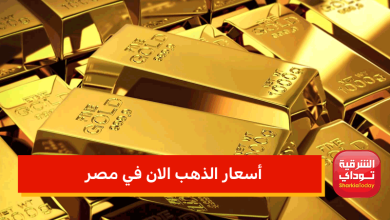 أسعار الذهب الان في مصر