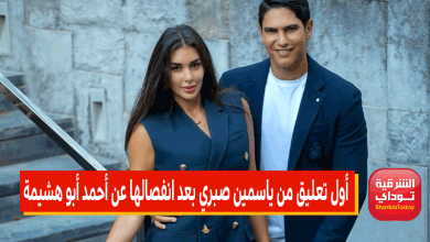أول تعليق من ياسمين صبري بعد انفصالها عن أحمد أبو هشيمة