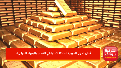 احتياطي الذهب بالبنوك المركزية