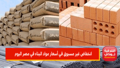 انخفاض غير مسبوق في أسعار مواد البناء في مصر اليوم.. الزلط والرمل برخص التراب 6 أسعار مواد البناء في مصر اليوم