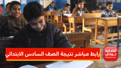 نتيجة الصف السادس الابتدائي