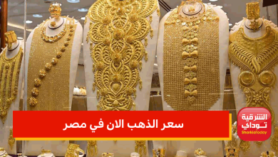 سعر الذهب الان في مصر