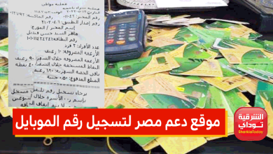 موقع دعم مصر لتسجيل رقم الموبايل