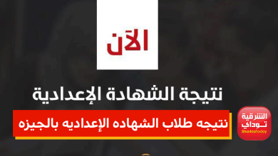 نتيجه طلاب الشهاده الإعداديه بالجيزه