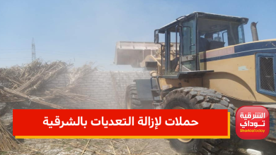 حملات لإزالة التعديات بالشرقية ورفع الإشغالات المخالفه بمختلف مراكز ومدن المحافظة 2 1 موقع