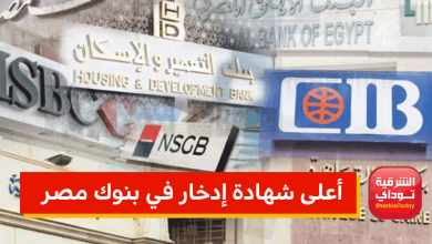 أعلى شهادة إدخار في بنوك مصر