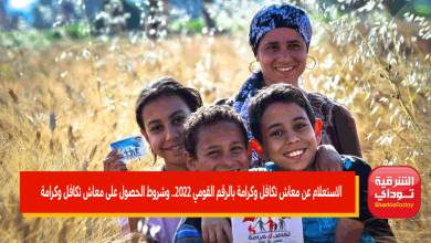 الاستعلام عن معاش تكافل وكرامة بالرقم القومي 2022