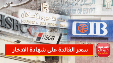 سعر الفائدة على شهادة الادخار
