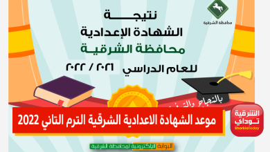 رابط نتيجة الثالث الإعدادي الشرقية