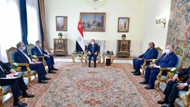 الرئيس السيسي يستقبل وزير خارجية روسيا الاتحادية سيرجي لافروف