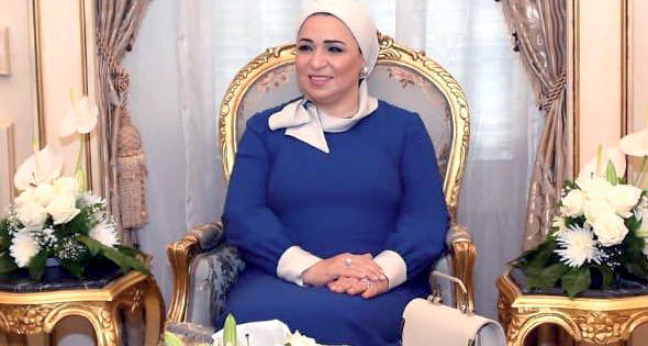 السيدة انتصار السيسي تهنئ الشعب المصرى والأمة الإسلامية بالعام الهجرى الجديد