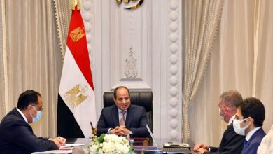 الرئيس السيسي يطلع على مستجدات مشروع أكبر مصنع غزل في العالم بالمحلة 5 الرئيس السيسي يطلع على مستجدات مشروع أكبر مصنع غزل في العالم بالمحلة