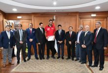 وزير الرياضة يكرّم منتخب مصر لتنس الطاولة