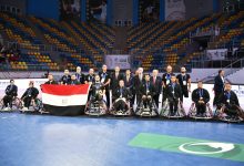 وزير الشباب والرياضة ورئيس الإتحاد الدولي لليد يشهدان ختام بطولة العالم للكراسي المتحركة لكرة اليد 1